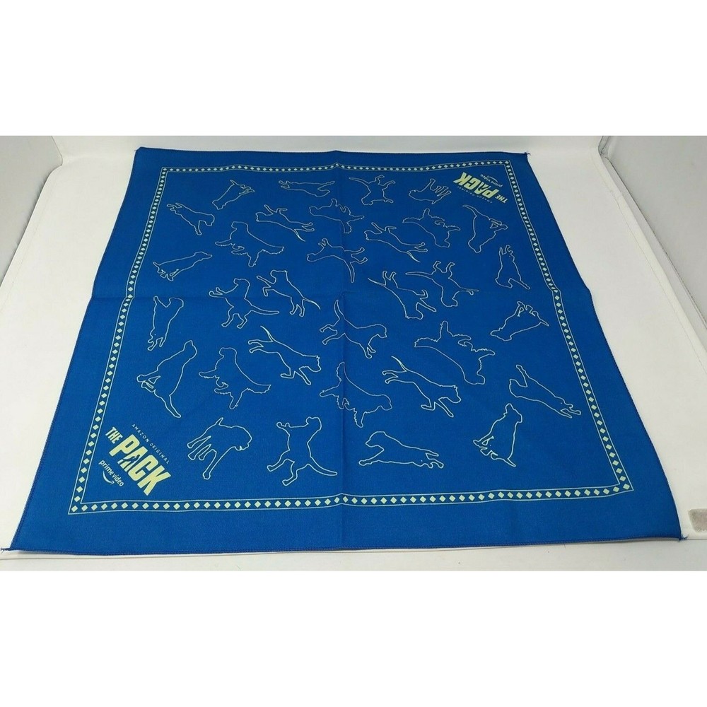 The Pack Amazon Prime Dog Show Lindsey Vonn Promotional Advertising Handkerchief